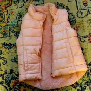 Girls Justice Size 12 Pink reversible jacket